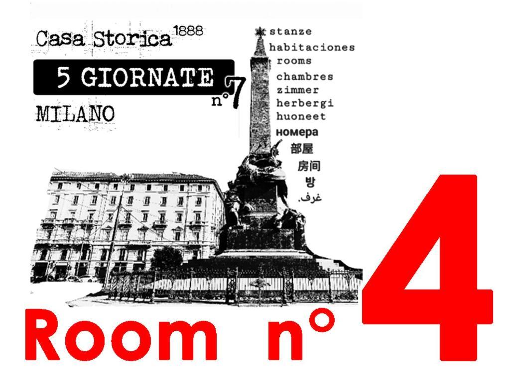 Casa Storica Piazza 5 Giornate Hotel Milánó Szoba fotó
